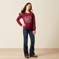 Ariat Ariat Emblem Sweatshirt Kids