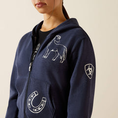 Ariat Spiffy Full Zip Sweatshirt Kids