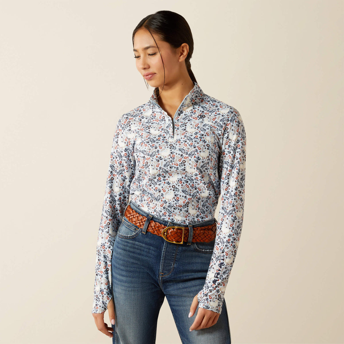 Ariat Lowell 3.0 1/4 Zip Baselayer Kids