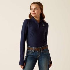 Ariat Lowell 3.0 1/4 Zip Baselayer Kids