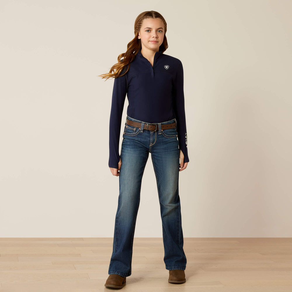 Ariat Lowell 3.0 1/4 Zip Baselayer Kids
