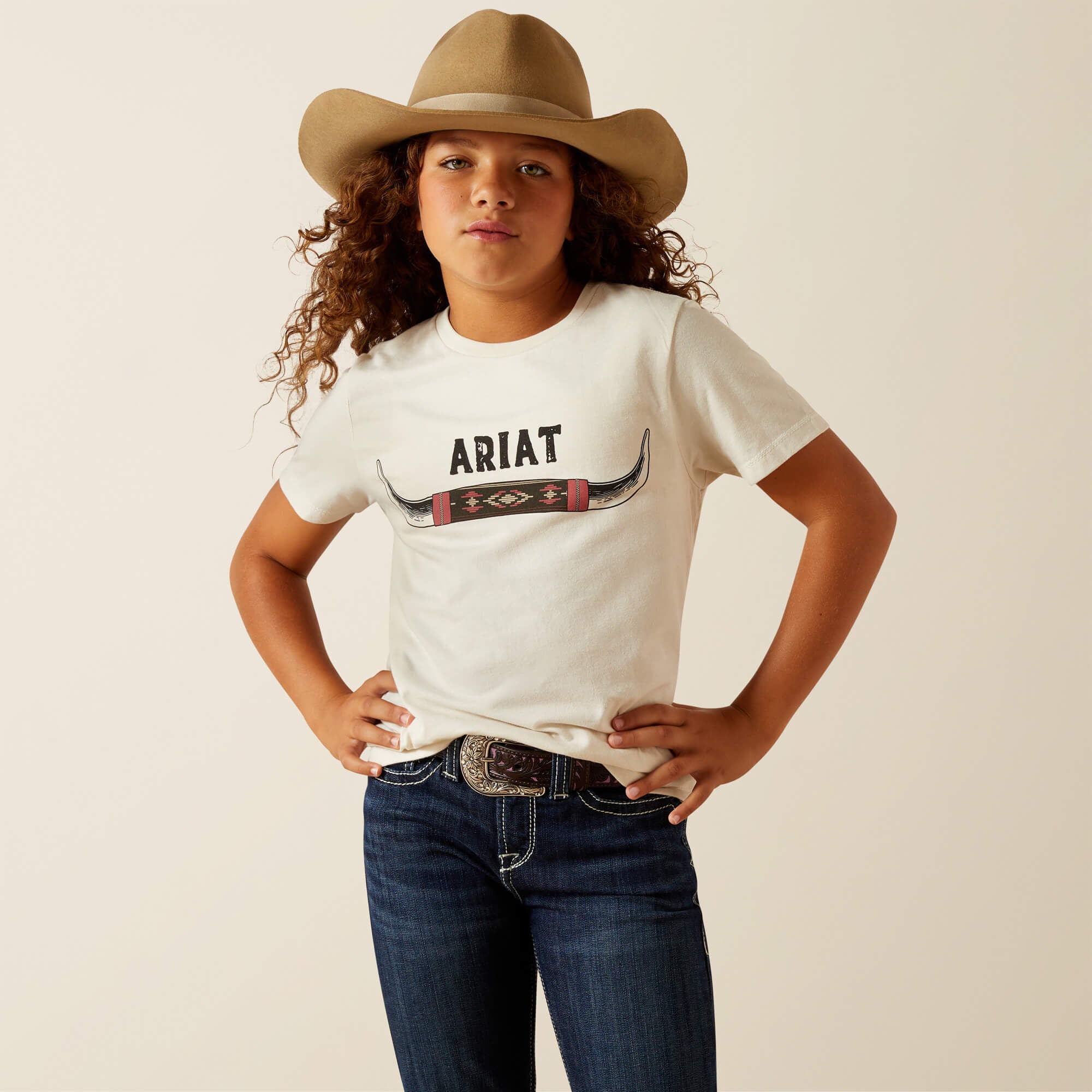 Ariat Ariat Bull Horns T-Shirt Kids