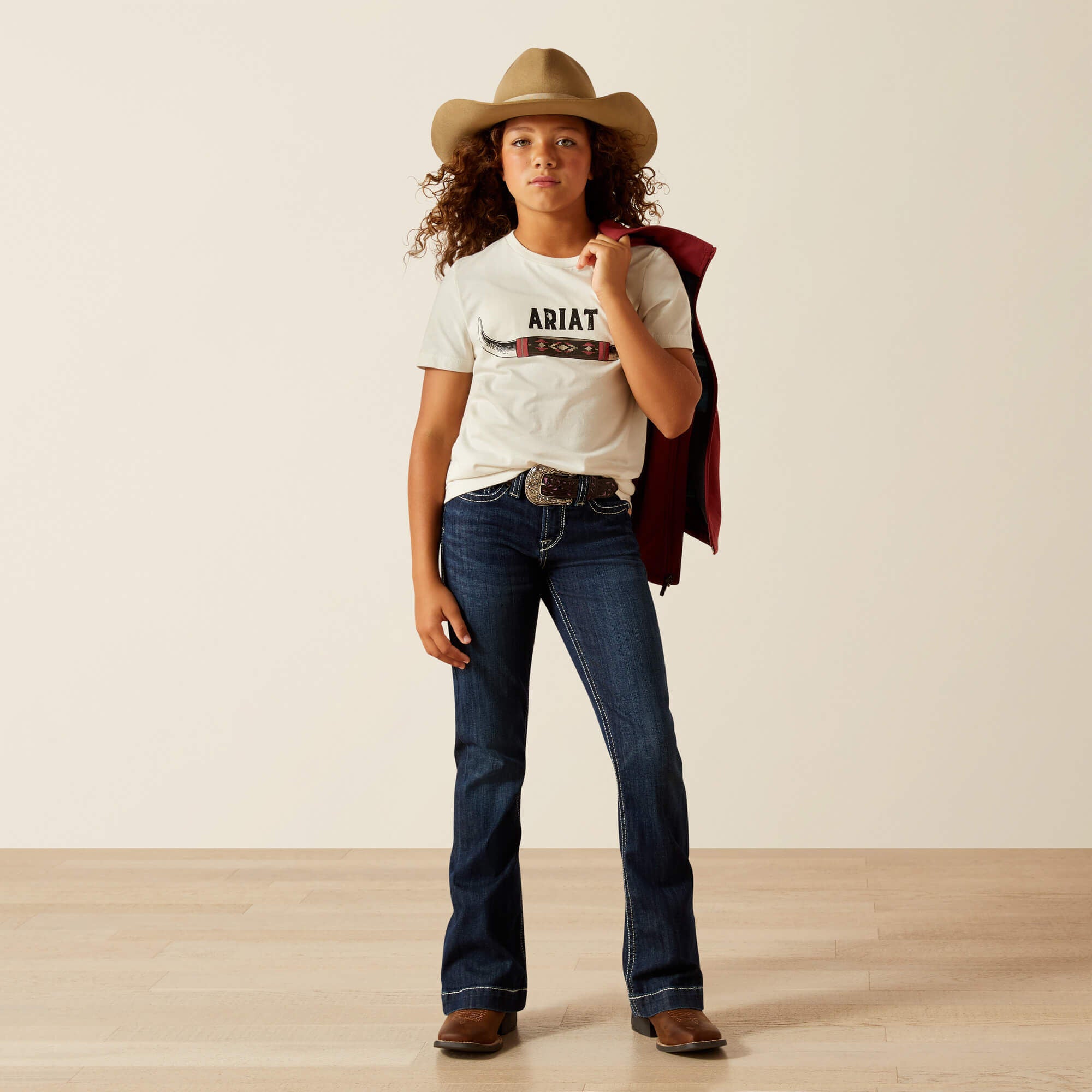 Ariat Ariat Bull Horns T-Shirt Kids