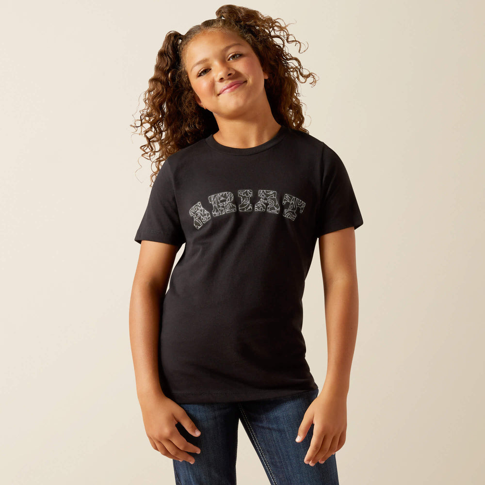 Ariat Ariat Boot Stitch Logo T-Shirt Kids