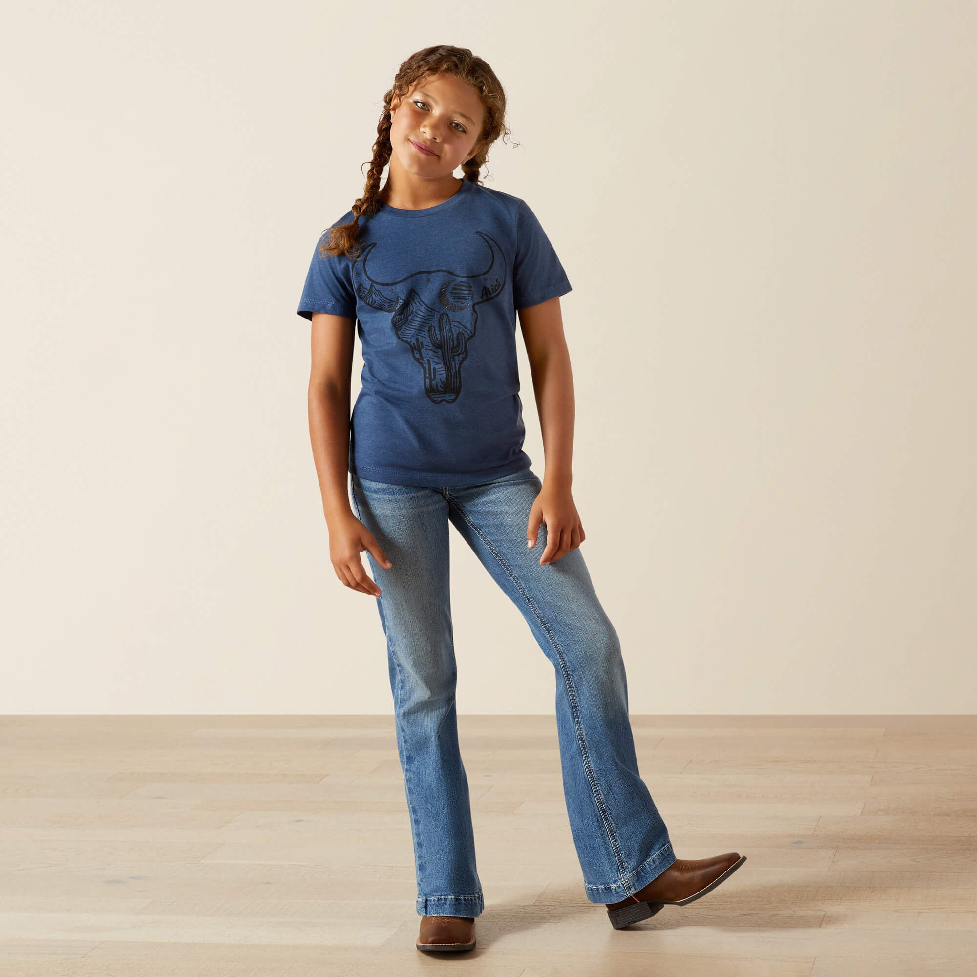 Ariat Ariat Bull Night Sky T-Shirt Kids