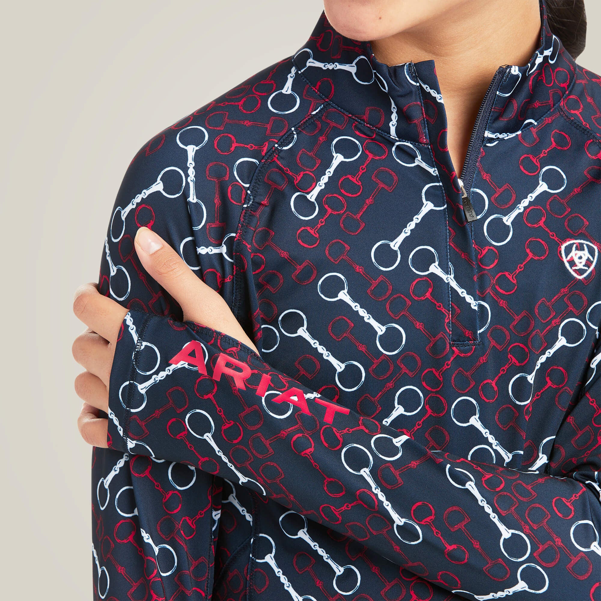 Ariat Lowell 2.0 1/4 Zip Baselayer Kids