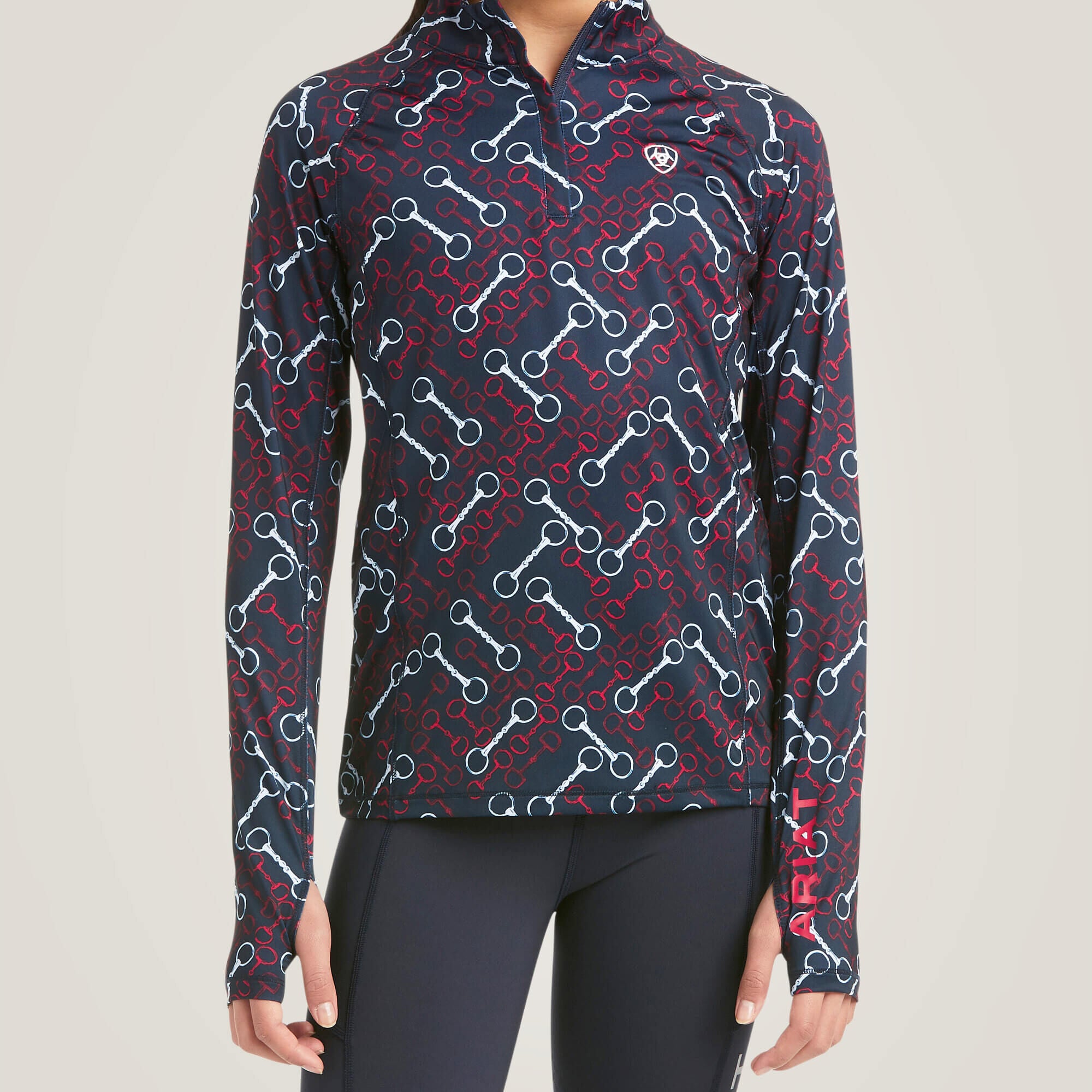 Ariat Lowell 2.0 1/4 Zip Baselayer Kids