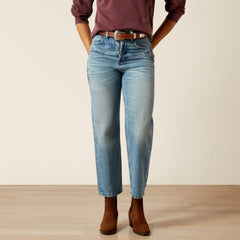 Ariat Ultra High Rise Cheyenne Yoke Tomboy Straight Leg Jean Trends