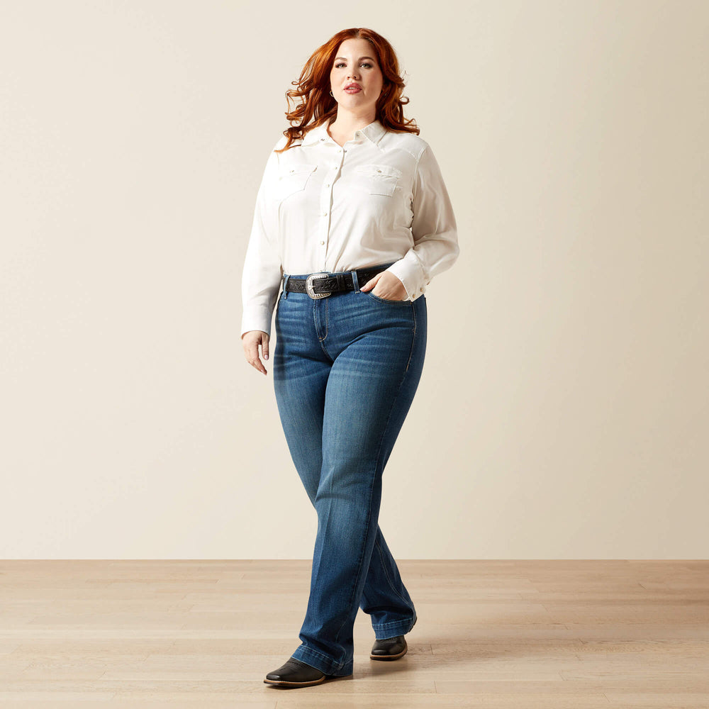 Ariat Perfect Rise Leslie Slim Trouser Jeans Trends