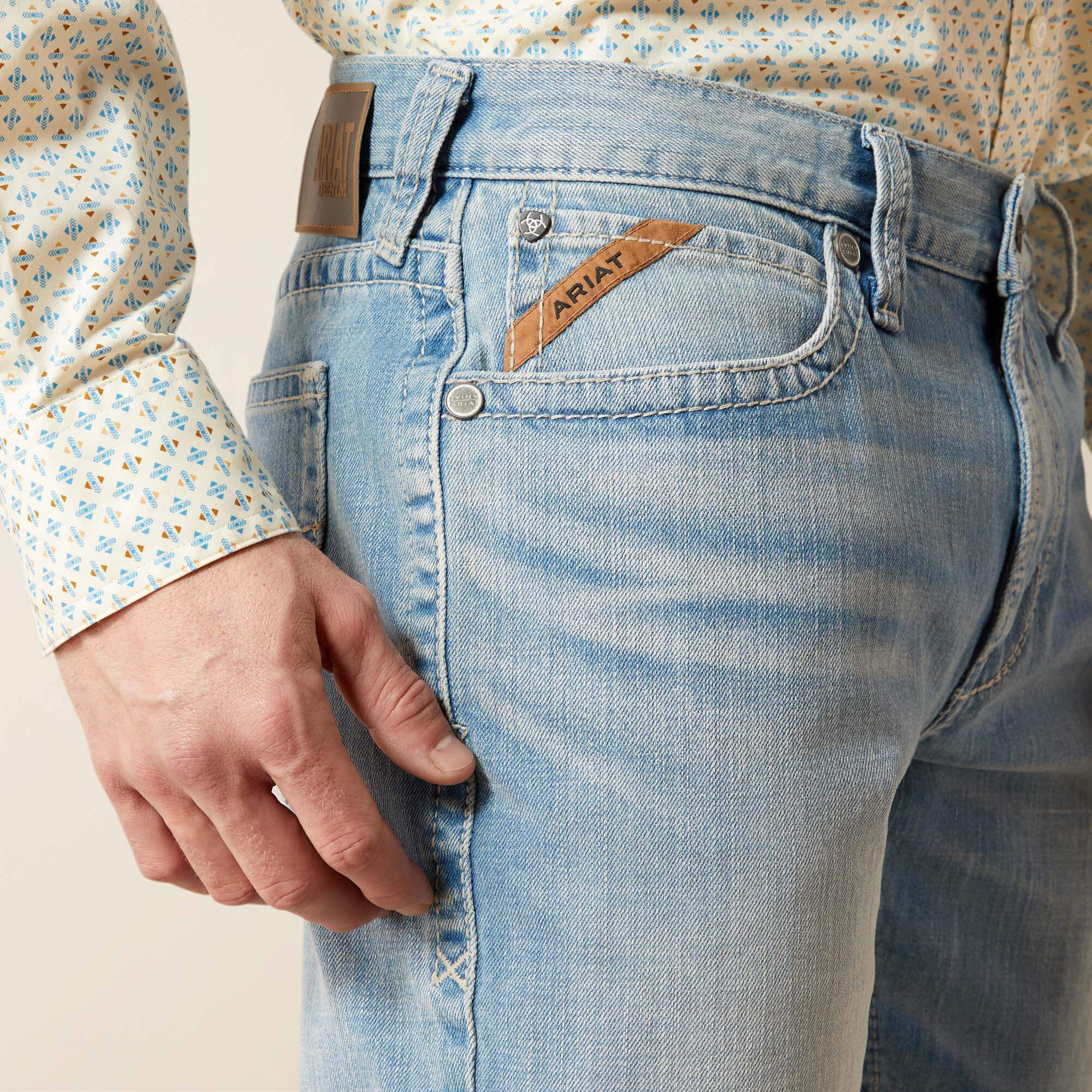 Ariat M4 Relaxed Lucas Straight Leg Jean Trends