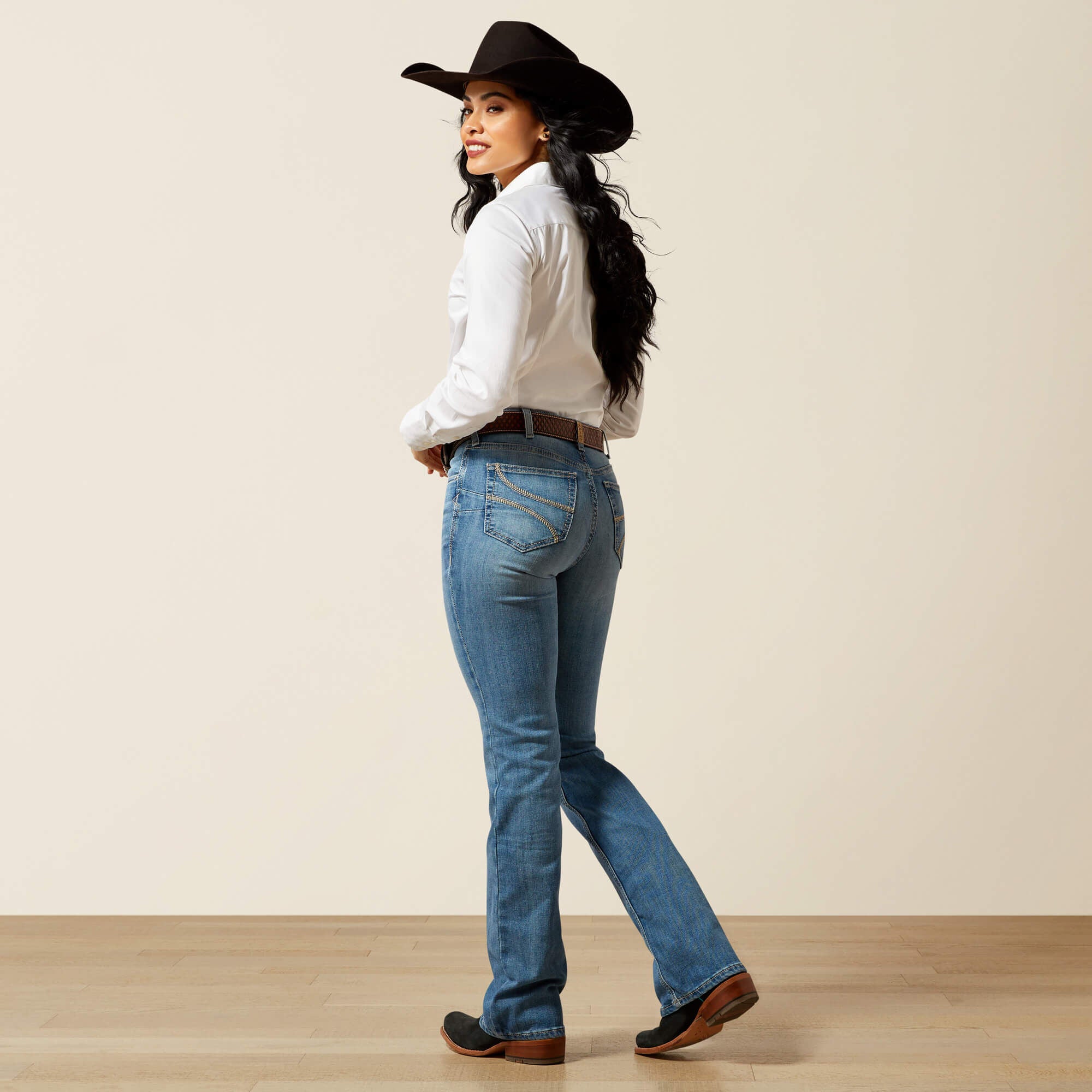Ariat High Rise Rowyn Boot Cut Jean Trends